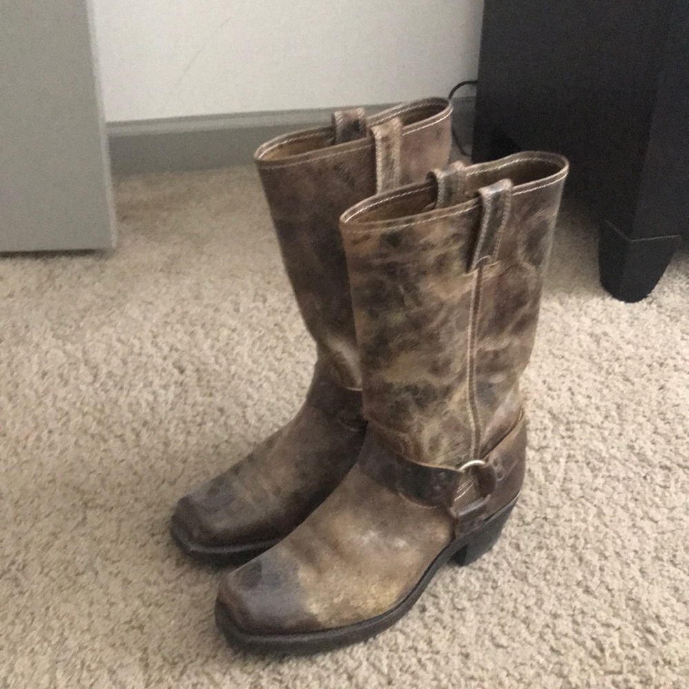 Frye Harness Boots